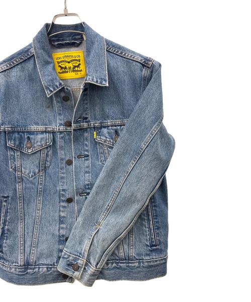 LEVI'S（リーバイス）LEVI'S (リーバイス) PEANUTS SNOOPY LEVI'S　PEANUTS SNOOPY　デニムジャケット ブルー サイズ:Sの古着・服飾アイテム