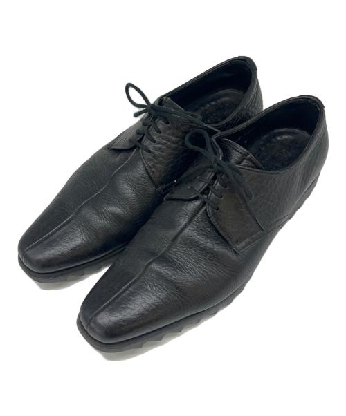 PRADA（プラダ）PRADA (プラダ) PRADA レースアップシューズ ブラック サイズ:6の古着・服飾アイテム