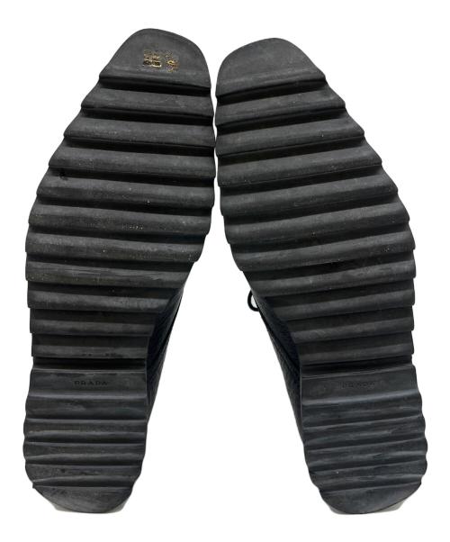 PRADA（プラダ）PRADA (プラダ) PRADA レースアップシューズ ブラック サイズ:6の古着・服飾アイテム