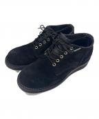 HATHORNハソーン）の古着「HATHORN　スウェードシューズ」｜ブラック