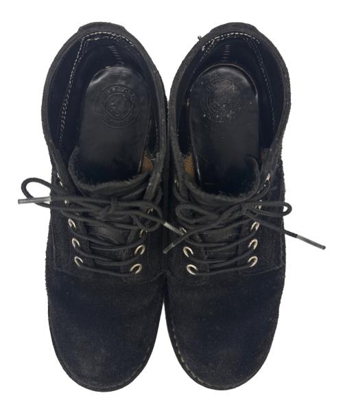 HATHORN（ハソーン）HATHORN (ハソーン) HATHORN　スウェードシューズ ブラック サイズ:7 1/2Eの古着・服飾アイテム