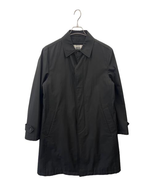 BURBERRY BLACK LABEL（バーバリーブラックレーベル）BURBERRY BLACK LABEL (バーバリーブラックレーベル) BURBERRY BLACK LABEL　ライナー付ステンカラーコート ブラック サイズ:Mの古着・服飾アイテム