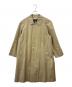Burberry's（バーバリーズ）の古着「Burberry's　ステンカラーコート」｜ベージュ