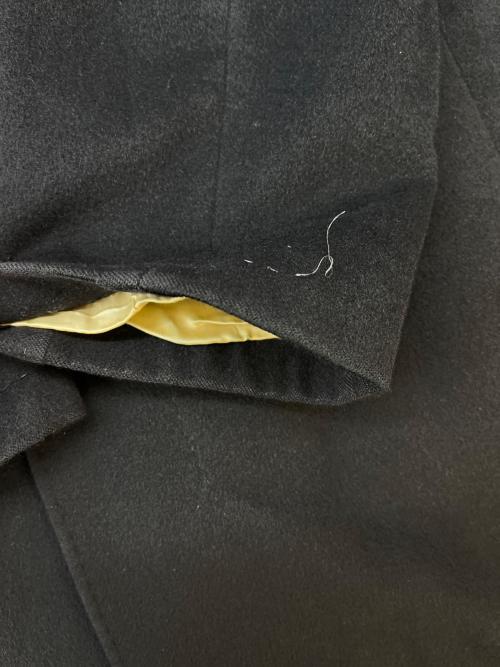 PAUL SMITH（ポールスミス）PAUL SMITH (ポールスミス) Paul Smith　ステンカラーコート　アンゴラ混 ブラック サイズ:Lの古着・服飾アイテム