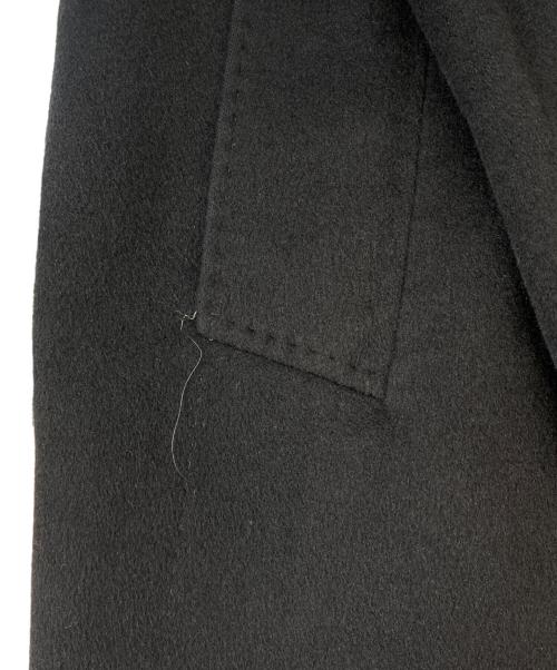 PAUL SMITH（ポールスミス）PAUL SMITH (ポールスミス) Paul Smith　ステンカラーコート　アンゴラ混 ブラック サイズ:Lの古着・服飾アイテム