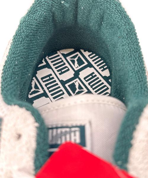 PUMA（プーマ）PUMA (プーマ) PUMA　スニーカー ホワイト×グリーン サイズ:27の古着・服飾アイテム