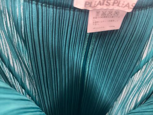 PLEATS PLEASE（プリーツプリーズ）PLEATS PLEASE (プリーツプリーズ) PLEATS PLEASE　プリーツスカート グリーン サイズ:3の古着・服飾アイテム