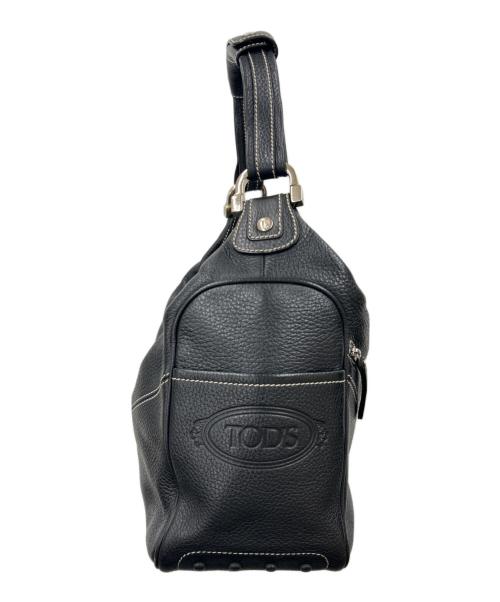 TOD'S（トッズ）TOD'S (トッズ) TOD'S　セミショルダーバッグ ブラックの古着・服飾アイテム