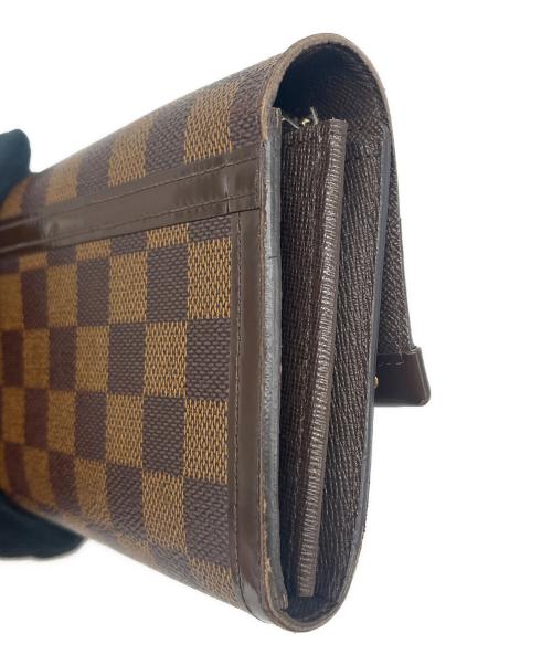 LOUIS VUITTON（ルイ ヴィトン）LOUIS VUITTON (ルイ ヴィトン) LOUIS VUITTON　ダミエ　ポルトフォイユ・ヴェニス　長財布 ブラウンの古着・服飾アイテム