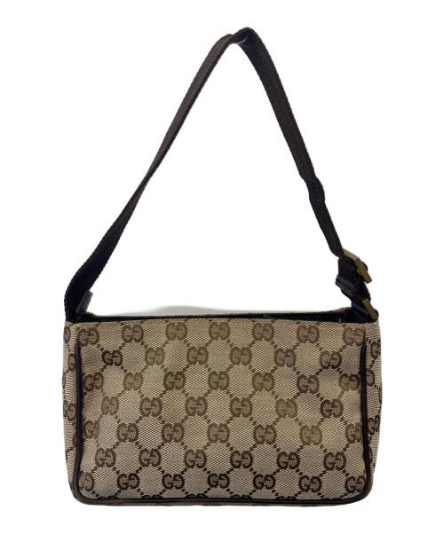 GUCCI（グッチ）GUCCI (グッチ) ハンドバッグ ベージュの古着・服飾アイテム