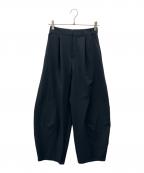 ARPEGE STORYアルページュストーリー）の古着「Arpege story　ドライカーヴィーパンツ」｜ブラック