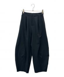 ARPEGE STORY（アルページュストーリー）の古着「Arpege story　ドライカーヴィーパンツ」｜ブラック