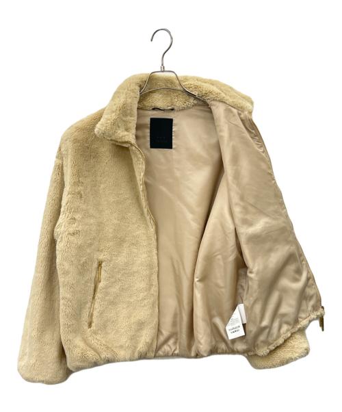 TATRAS（タトラス）TATRAS (タトラス) BARBRA ファーブルゾン ベージュ サイズ:160/84Aの古着・服飾アイテム