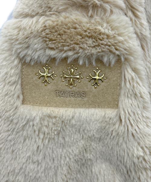 TATRAS（タトラス）TATRAS (タトラス) BARBRA ファーブルゾン ベージュ サイズ:160/84Aの古着・服飾アイテム