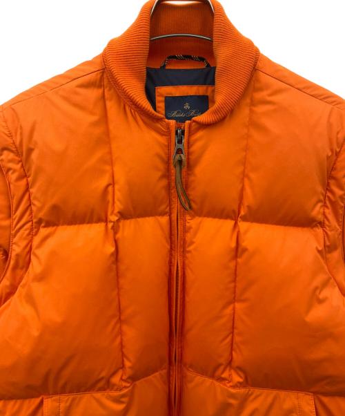BROOKS BROTHERS（ブルックスブラザーズ）BROOKS BROTHERS (ブルックスブラザーズ) BROOKS BROTHERS　ダウンジャケット オレンジ サイズ:Mの古着・服飾アイテム