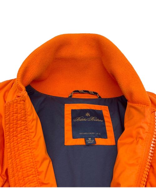 BROOKS BROTHERS（ブルックスブラザーズ）BROOKS BROTHERS (ブルックスブラザーズ) BROOKS BROTHERS　ダウンジャケット オレンジ サイズ:Mの古着・服飾アイテム