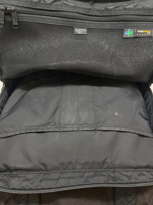 PORTER（ポーター）PORTER (ポーター) PORTER BRIEF RUCK  2WAYリュック ブラックの古着・服飾アイテム