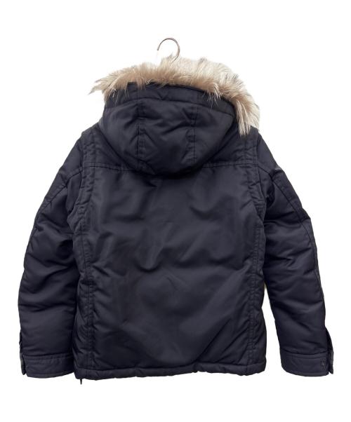 BLACK LABEL CRESTBRIDGE（ブラックレーベル クレストブリッジ）BLACK LABEL CRESTBRIDGE (ブラックレーベル クレストブリッジ) BLACK LABEL CRESTBRIDGE 　4WAYダウンジャケット ネイビー サイズ:Lの古着・服飾アイテム