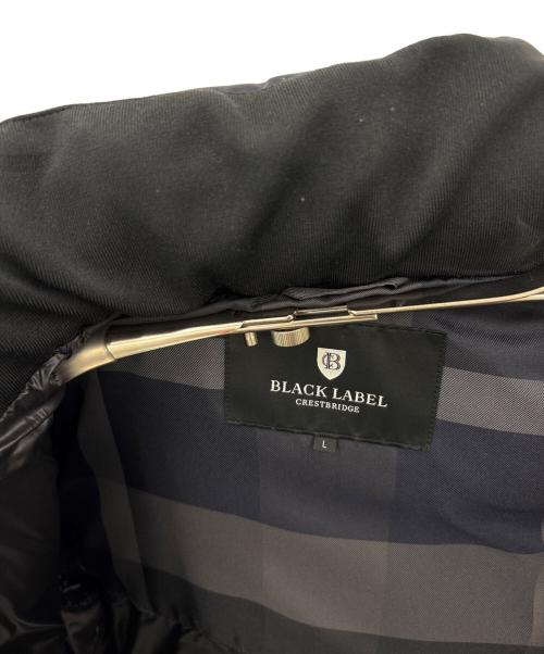 BLACK LABEL CRESTBRIDGE（ブラックレーベル クレストブリッジ）BLACK LABEL CRESTBRIDGE (ブラックレーベル クレストブリッジ) BLACK LABEL CRESTBRIDGE 　4WAYダウンジャケット ネイビー サイズ:Lの古着・服飾アイテム