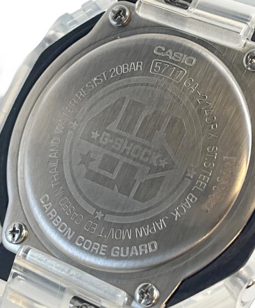 CASIO（カシオ）CASIO (カシオ) CASIO G-SHOCK デジアナウォッチ　G-SHOCK 40th Clear Remix ホワイトの古着・服飾アイテム