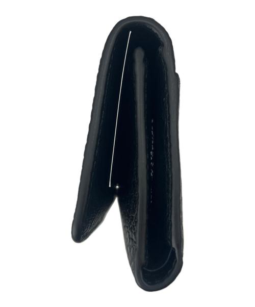 Maison Margiela（メゾンマルジェラ）Maison Margiela (メゾンマルジェラ) Maison Margiela  3つ折り財布 ブラックの古着・服飾アイテム