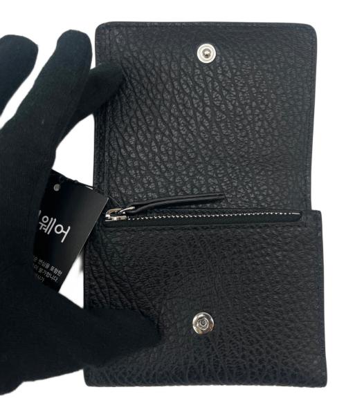Maison Margiela（メゾンマルジェラ）Maison Margiela (メゾンマルジェラ) Maison Margiela  3つ折り財布 ブラックの古着・服飾アイテム