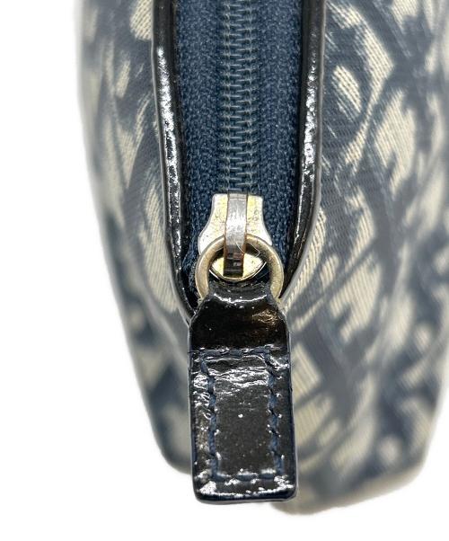 Christian Dior（クリスチャン ディオール）Christian Dior (クリスチャン ディオール) Christian Dior  コスメポーチ ブルーの古着・服飾アイテム