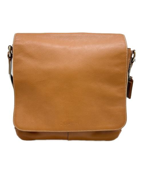 COACH（コーチ）COACH (コーチ) COACH　ショルダーバッグ ブラウン×ネイビーの古着・服飾アイテム