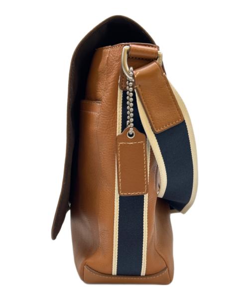 COACH（コーチ）COACH (コーチ) COACH　ショルダーバッグ ブラウン×ネイビーの古着・服飾アイテム