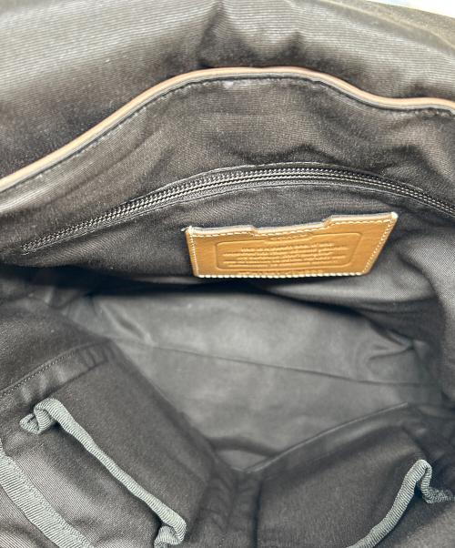 COACH（コーチ）COACH (コーチ) COACH　ショルダーバッグ ブラウン×ネイビーの古着・服飾アイテム