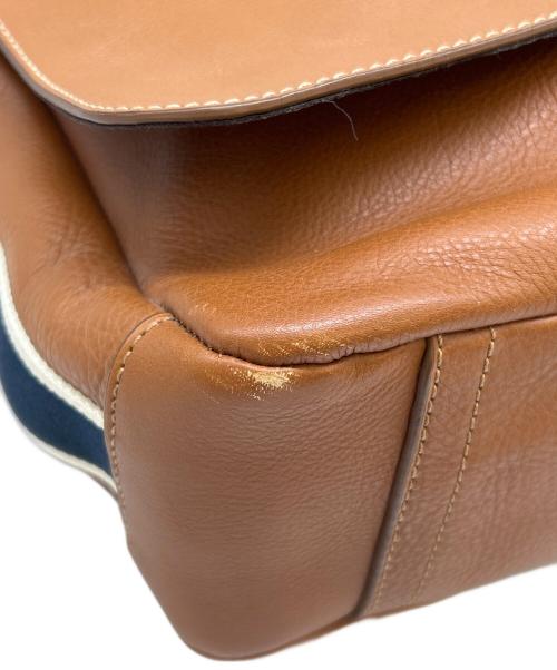 COACH（コーチ）COACH (コーチ) COACH　ショルダーバッグ ブラウン×ネイビーの古着・服飾アイテム