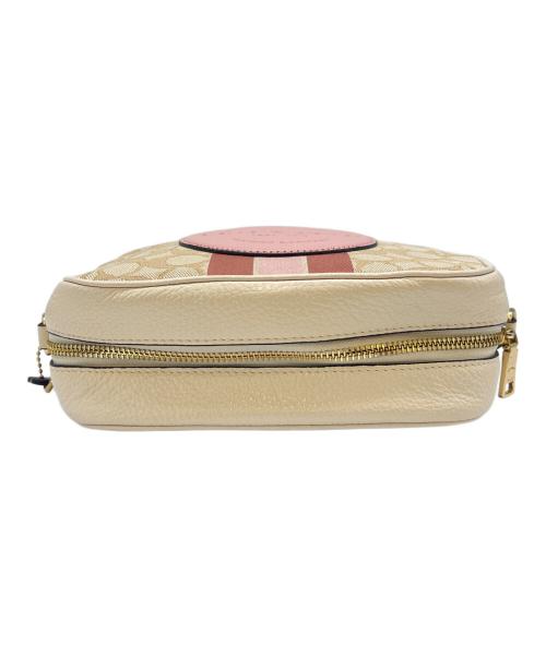 COACH（コーチ）COACH (コーチ) COACH ショルダーバッグ ベージュの古着・服飾アイテム