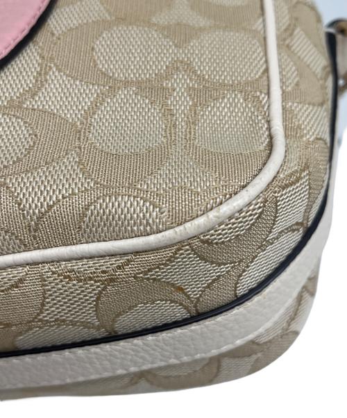 COACH（コーチ）COACH (コーチ) COACH ショルダーバッグ ベージュの古着・服飾アイテム