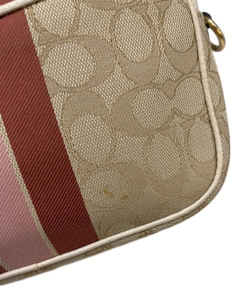 COACH（コーチ）COACH (コーチ) COACH ショルダーバッグ ベージュの古着・服飾アイテム