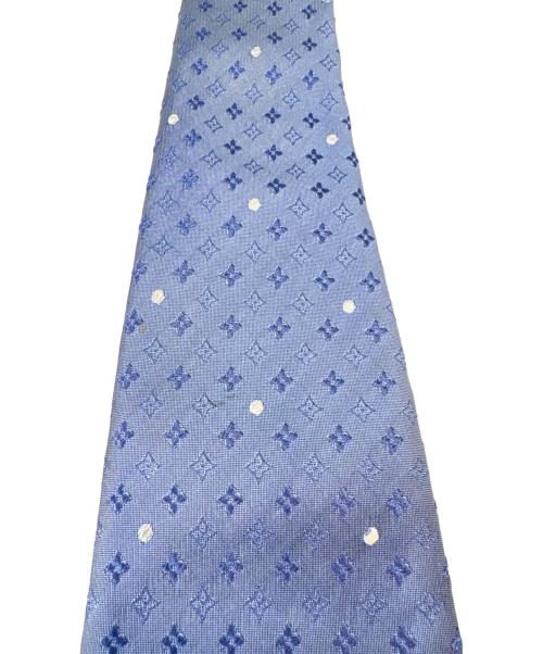 LOUIS VUITTON（ルイ ヴィトン）LOUIS VUITTON (ルイ ヴィトン) LOUIS VUITTON　ネクタイ ブルー サイズ:9.5×152の古着・服飾アイテム