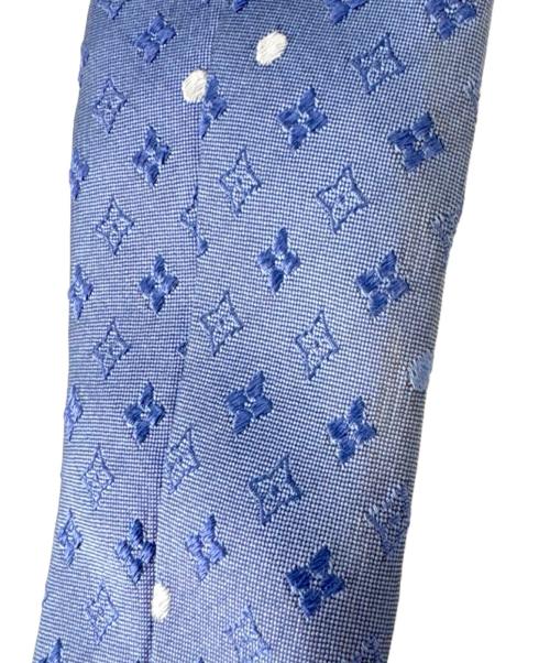 LOUIS VUITTON（ルイ ヴィトン）LOUIS VUITTON (ルイ ヴィトン) LOUIS VUITTON　ネクタイ ブルー サイズ:9.5×152の古着・服飾アイテム