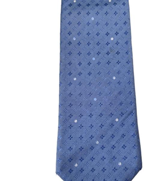 LOUIS VUITTON（ルイ ヴィトン）LOUIS VUITTON (ルイ ヴィトン) LOUIS VUITTON　ネクタイ ブルー サイズ:9.5×152の古着・服飾アイテム