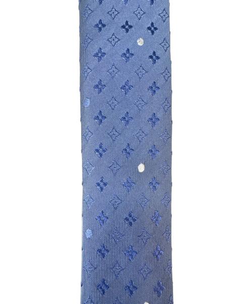 LOUIS VUITTON（ルイ ヴィトン）LOUIS VUITTON (ルイ ヴィトン) LOUIS VUITTON　ネクタイ ブルー サイズ:9.5×152の古着・服飾アイテム
