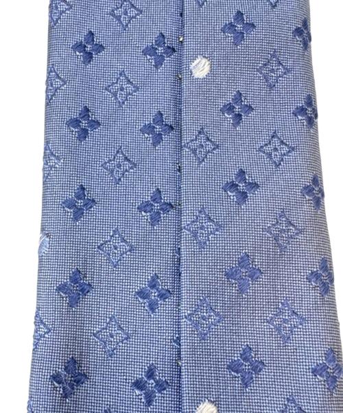 LOUIS VUITTON（ルイ ヴィトン）LOUIS VUITTON (ルイ ヴィトン) LOUIS VUITTON　ネクタイ ブルー サイズ:9.5×152の古着・服飾アイテム