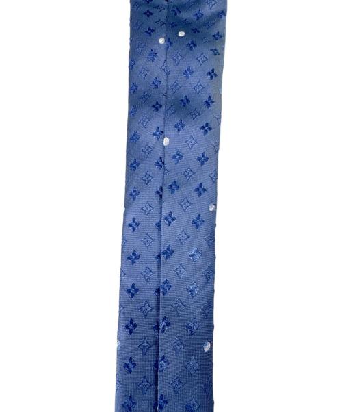 LOUIS VUITTON（ルイ ヴィトン）LOUIS VUITTON (ルイ ヴィトン) LOUIS VUITTON　ネクタイ ブルー サイズ:9.5×152の古着・服飾アイテム