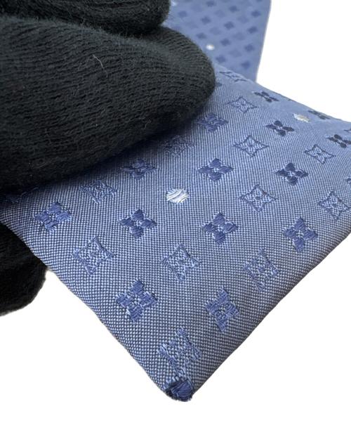 LOUIS VUITTON（ルイ ヴィトン）LOUIS VUITTON (ルイ ヴィトン) LOUIS VUITTON　ネクタイ ブルー サイズ:9.5×152の古着・服飾アイテム