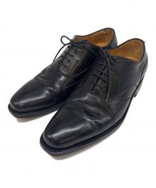 Jalan Sriwijaya×green label relaxing（ジャランスリウァヤ×グリーンレーベルリラクシング）の古着「Jalan Sriwijaya　ストレートチップシューズ」｜ブラック