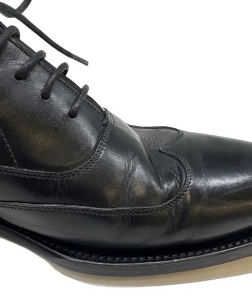 Jalan Sriwijaya（ジャランスリウァヤ）Jalan Sriwijaya (ジャランスリウァヤ) green label relaxing (グリーンレーベルリラクシング) Jalan Sriwijaya　ストレートチップシューズ ブラック サイズ:41の古着・服飾アイテム