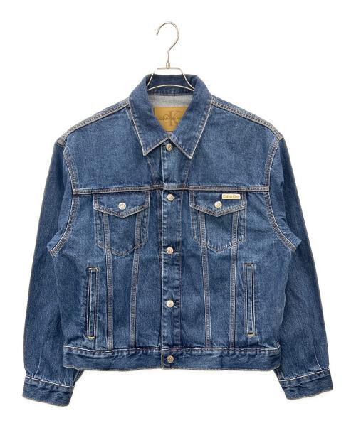 Calvin Klein（カルバンクライン）Calvin Klein (カルバンクライン) Calvin Klein　デニムジャケット インディゴ サイズ:Mの古着・服飾アイテム