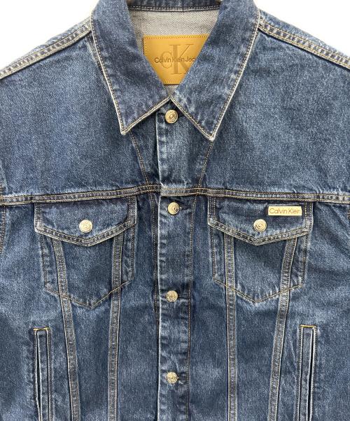 Calvin Klein（カルバンクライン）Calvin Klein (カルバンクライン) Calvin Klein　デニムジャケット インディゴ サイズ:Mの古着・服飾アイテム