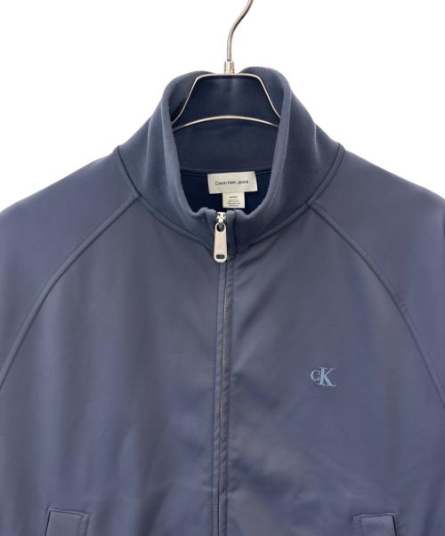 Calvin Klein（カルバンクライン）Calvin Klein (カルバンクライン) Calvin Klein 　2WAYジップトラックジャケット グレー サイズ:Mの古着・服飾アイテム