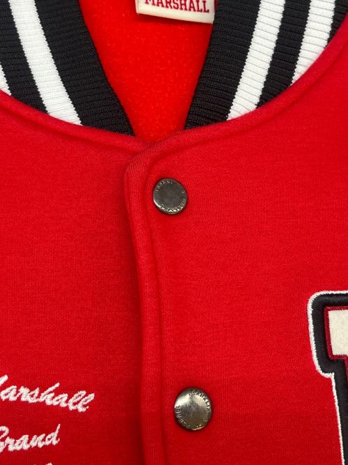 Franklin & Marshall（フランクリン＆マーシャル）Franklin & Marshall (フランクリン＆マーシャル) Franklin & Marshall　スタジャン レッド×ブラック サイズ:MEDIUMの古着・服飾アイテム