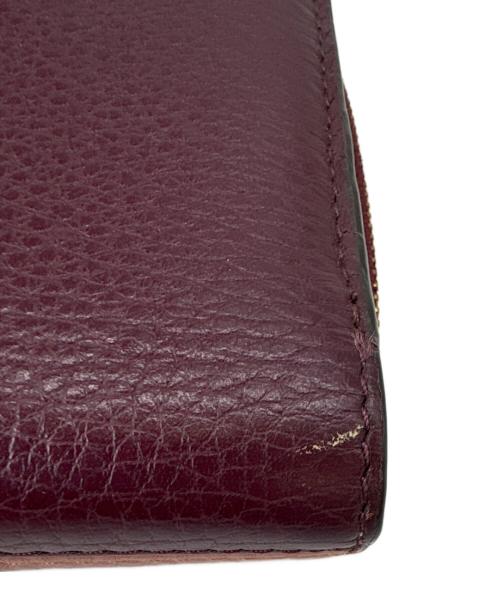 TORY BURCH（トリーバーチ）TORY BURCH (トリーバーチ) TORY BURCH 　2つ折り財布 レッド×ピンクの古着・服飾アイテム