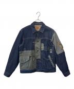 AVIREXアヴィレックス）の古着「AVIREX　デニムジャケット」｜インディゴ