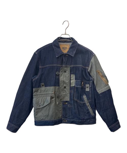 AVIREX（アヴィレックス）AVIREX (アヴィレックス) AVIREX　デニムジャケット インディゴ サイズ:Mの古着・服飾アイテム